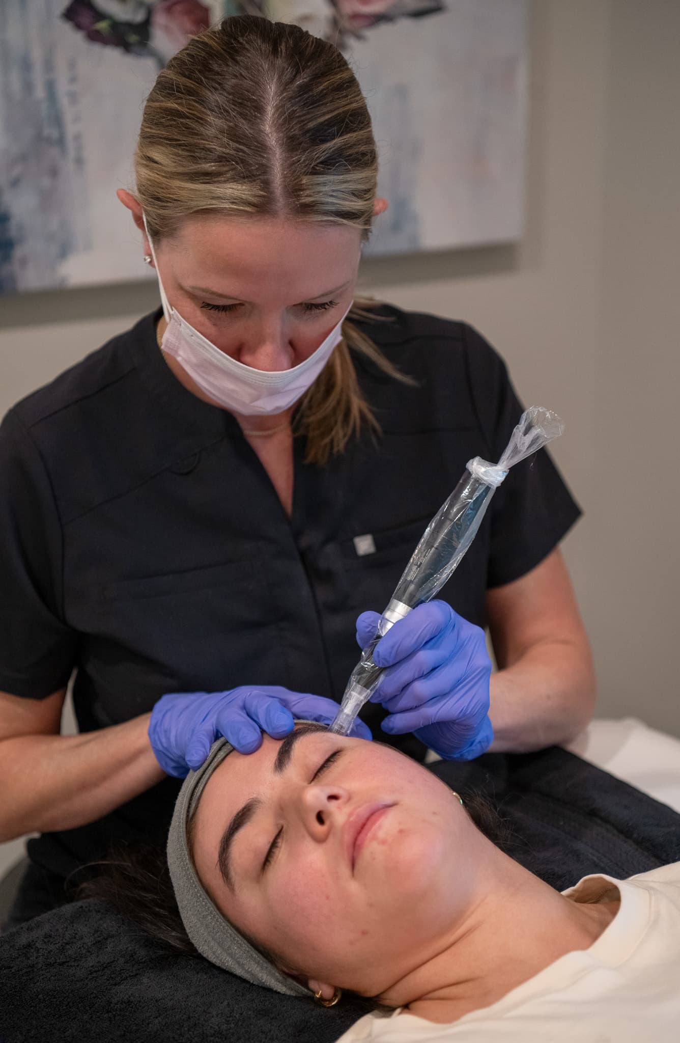 terra microneedling client — 512 Skincare
